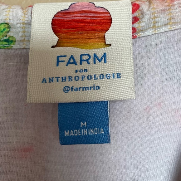 Anthropologie Farm Rio Crochet Top Mini Dress, Sundress, Size Medium - Picture 6 of 14